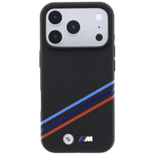 iPhone 18 Pro Max / 17 Pro Max fekete BMW M Quadrille Kevlar Print Mag-3666339669348 3 kép