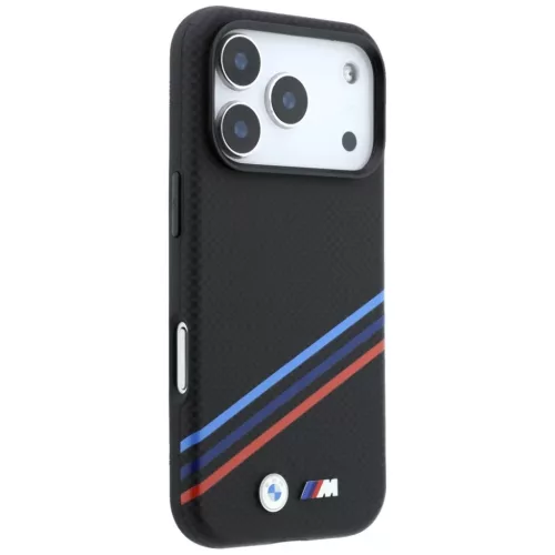 iPhone 18 Pro Max / 17 Pro Max fekete BMW M Quadrille Kevlar Print Mag-3666339669348 4 kép