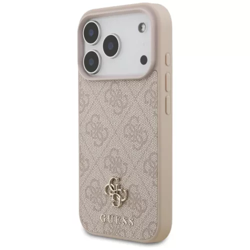 Apple iPhone 18 Pro / 17 Pro rózsaszín Guess 4G Small Classic Logo M-3666339652463 2 kép