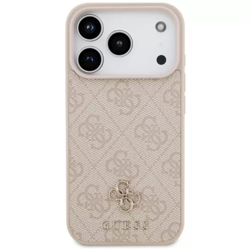 Apple iPhone 18 Pro / 17 Pro rózsaszín Guess 4G Small Classic Logo M-3666339652463 3 kép