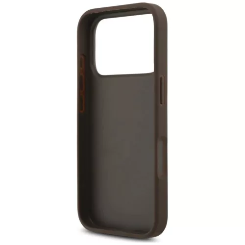 Apple iPhone 18 Pro / 17 Pro barna Guess 4G Strap 4G Classic Logo tok-3666339644888 7 kép