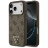 Apple iPhone 18 Pro / 17 Pro barna Guess Leather 4G Triangle Strass Ma-3666339652388 1 kép