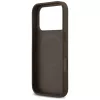 Apple iPhone 18 Pro / 17 Pro barna Guess Leather 4G Triangle Strass Ma-3666339652388 7 kép