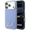 Apple iPhone 18 Pro / 17 Pro világoskék Karl Lagerfeld Grained műgy-3666339657482 1 kép