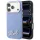 Apple iPhone 18 Pro / 17 Pro világoskék Karl Lagerfeld Grained műgy-3666339657482 1 kép