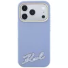 Apple iPhone 18 Pro / 17 Pro világoskék Karl Lagerfeld Grained műgy-3666339657482 3 kép
