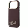 iPhone 18 Pro Max / 17 Pro Max bordó Karl Lagerfeld Grained with Resi-3666339657536 6 kép