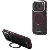 iPhone 18 Pro Max / 17 Pro Max bordó Karl Lagerfeld Ring Stand 360 Saffiano Classic Logo MagSafe tok