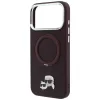 iPhone 18 Pro / 17 Pro Bordó Karl Lagerfeld Ring Stand 360 Karl & Cho-3666339658564 6 kép