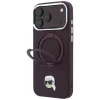 iPhone 18 Pro / 17 Pro bordó Karl Lagerfeld Ring Stand 360 Karl Head -3666339658724 2 kép