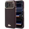 iPhone 18 Pro / 17 Pro Bordó Lacoste Champs Elysees Embossed MagSafe tok