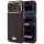 iPhone 18 Pro / 17 Pro Bordó Lacoste Champs Elysees Embossed MagSafe tok