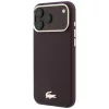 iPhone 18 Pro / 17 Pro Bordó Lacoste Champs Elysees Embossed MagSafe -3666339646103 2 kép