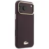 iPhone 18 Pro / 17 Pro Bordó Lacoste Champs Elysees Embossed MagSafe -3666339646103 4 kép