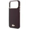 iPhone 18 Pro / 17 Pro Bordó Lacoste Champs Elysees Embossed MagSafe -3666339646103 6 kép