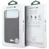 iPhone 18 Pro / 17 Pro Bordó Lacoste Champs Elysees Embossed MagSafe -3666339646103 8 kép