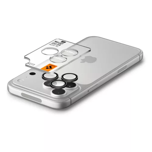 iPhone 18 Pro Max / 18 Pro sötétszürke Spigen Glass tR EZ Fit Optik-8800337251722 5 kép