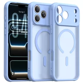 Apple iPhone 18 Pro Világoskék Techsuit HaloFrost II MagSafe tok-5949419386501 1 kép