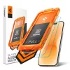 iPhone 18 Pro Max / iPhone 17 Pro Max Spigen Glas.tR AlignMaster S edzett üveg kijelzővédő, 2 db, átlátszó üvegfólia