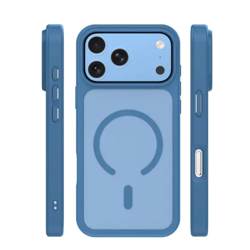 iPhone 17 Pro / iPhone 18 Pro sötétkék TFO Mag Matt MagSafe tok-5908067015416 2 kép