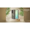 Guess Leather 4G fém logós hátlap tok Samsung Galaxy S26 FE, barna-3666339686307 9 kép