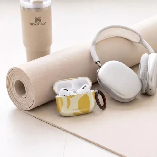 Apple AirPods Pro 3 Lemon Haze Tech-Protect Lamano fülhallgató tok k-5906302343027 7 kép