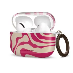   Apple AirPods Pro 3 Flamingo Bloom Tech-Protect Lamano fülhallgató tok