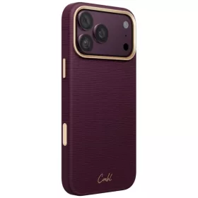 iPhone 18 Pro Max / 17 Pro Max bordó UNIQ Coehl Mirelle Magnetic Char-8886950600482 2 kép