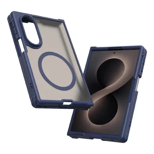 Samsung Galaxy Z Fold8 sötétkék Techsuit HaloFrost II MagSafe tok-5949419377349 2 kép