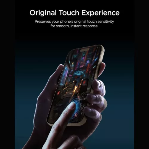 Apple iPhone 16 Pro Max / 17 Pro Max / 18 Pro Max Spigen Glas.tR EZ Fi-8800337251777 9 kép