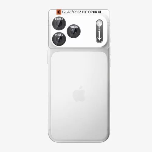 iPhone 18 Pro sötétszürke Spigen Optik Pro XL Glas.tR EZ Fit kamera-8800337251647 2 kép