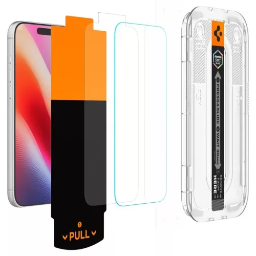 Apple iPhone 16 Pro / 17 / 17 Pro / 18 Pro Spigen Glas.tR EZ Fit Pro A-8800337251760 2 kép