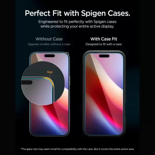 Apple iPhone 16 Pro / 17 / 17 Pro / 18 Pro Spigen Glas.tR EZ Fit Pro A-8800337251760 10 kép