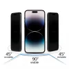  iPhone 18 Pro fekete Privacy betekintésgátló edzett üveg-5900217509301 3 kép