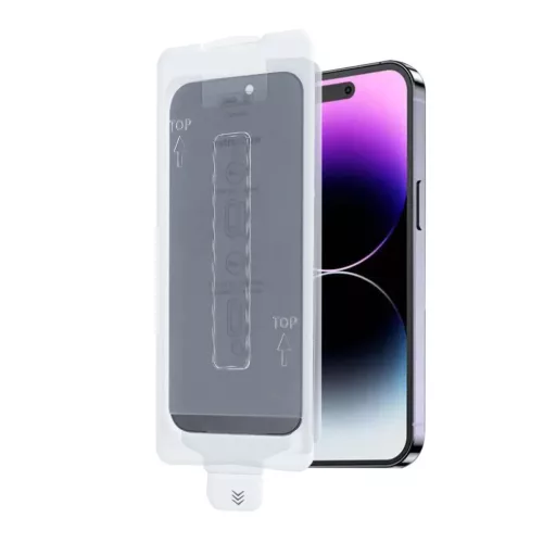  Apple iPhone 17 Pro / 18 Pro fekete Easy-Stick betekintésgátló edz-5900217509028 3 kép