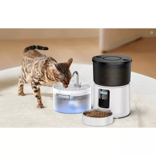 ROJECO Button automata tápadagoló (3 l) és itatókút (2 l)-6975116296293 2 kép