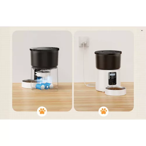 ROJECO Button automata tápadagoló (3 l) és itatókút (2 l)-6975116296293 7 kép