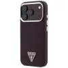 Apple iPhone 18 Pro Max / 17 Pro Max burgundi Guess Grained Triangle L-3666339654832 2 kép