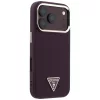 Apple iPhone 18 Pro Max / 17 Pro Max burgundi Guess Grained Triangle L-3666339654832 4 kép