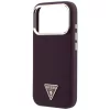 Apple iPhone 18 Pro Max / 17 Pro Max burgundi Guess Grained Triangle L-3666339654832 6 kép