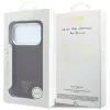 Apple iPhone 18 Pro Max / 17 Pro Max burgundi Guess Grained Triangle L-3666339654832 8 kép
