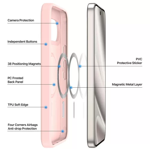 Google Pixel 11 Pro XL / 10 Pro XL / 9 Pro XL szürke Dux Ducis Yind M-6980053733169 3 kép