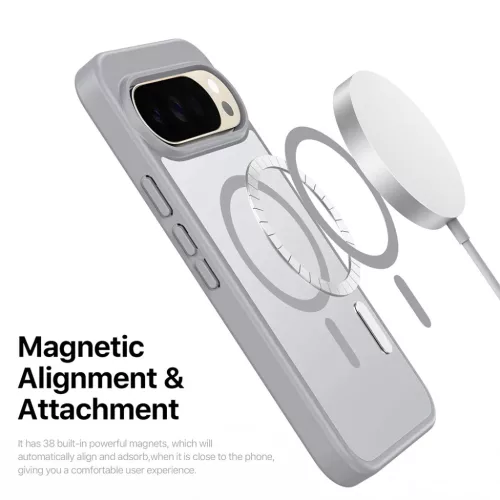 Google Pixel 11 Pro XL / 10 Pro XL / 9 Pro XL szürke Dux Ducis Yind M-6980053733169 5 kép