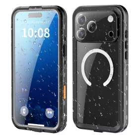   iPhone 18 Pro / iPhone 17 Pro fekete ShellBox vízálló IP68 tok
