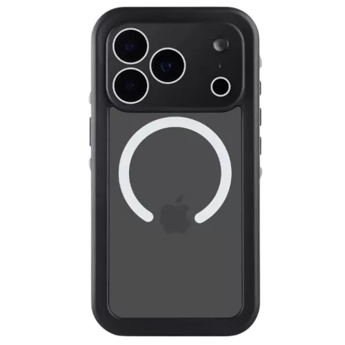 iPhone 18 Pro / iPhone 17 Pro fekete ShellBox vízálló IP68 tok-5949419385818 4 kép