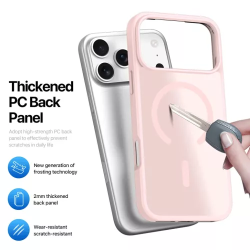 iPhone 18 Pro / iPhone 17 Pro világoslila Dux Ducis Yind MagSafe hát-6980053732919 3 kép