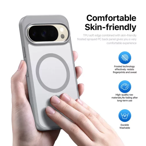 Google Pixel 11 / 11 Pro / 10 / 10 Pro / 9 / 9 Pro fekete Dux Ducis Yi-6980053733183 6 kép