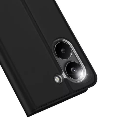 Xiaomi Poco X8 Pro fekete Dux Ducis Skin Pro oldalra nyíló fliptok-6978943388506 3 kép