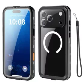 iPhone 18 Pro Max / iPhone 17 Pro Max fekete ShellBox IP68 vízálló -5949419385801 2 kép