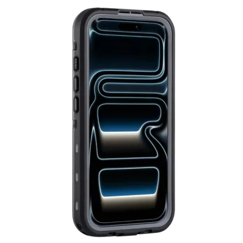 iPhone 18 Pro Max / iPhone 17 Pro Max fekete ShellBox IP68 vízálló -5949419385801 6 kép